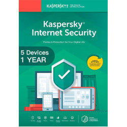 Kaspersky Internet Security Multi Device- 5 Devices - 1 Year