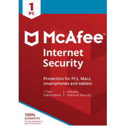 McAfee Internet Security - 1 PC / 1 Year