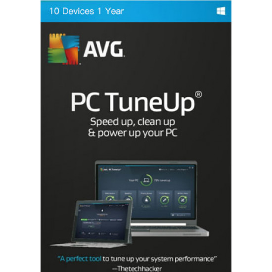 AVG Tuneup- 10 Devices - 1 Year