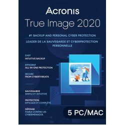 Acronis True Image 2020 - 5 PC MAC