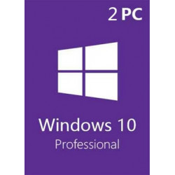 Windows 10 Pro Professional CD-KEY (32/64 Bit) (2 PC)