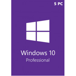 Windows 10 Pro Professional CD-KEY (32/64 Bit) (5 PC)