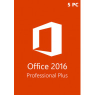 Microsoft Office 2016 Professional Plus CD-KEY (5 PC)