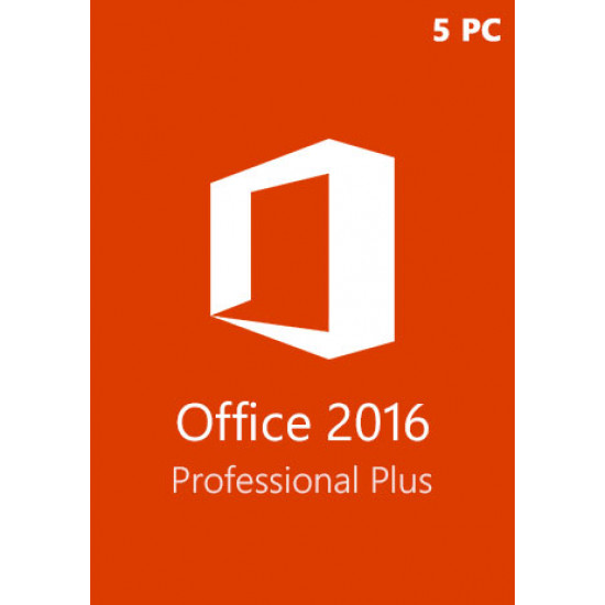 Microsoft Office 2016 Professional Plus CD-KEY (5 PC)