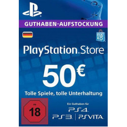 PSN 50 EUR / PlayStation Network Gift Card DE Store