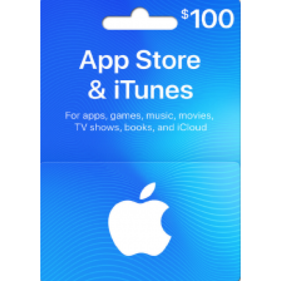 Apple iTunes $100 Gutschein-Code US iPhone Store