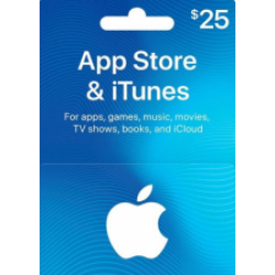 Apple iTunes $25 Gutschein-Code US iPhone Store