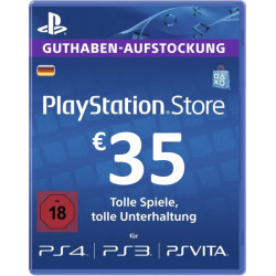 PSN 35 EUR / PlayStation Network Gift Card DE Store