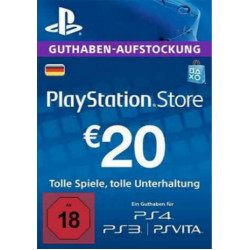 PSN 20 EUR / PlayStation Network Gift Card DE Store
