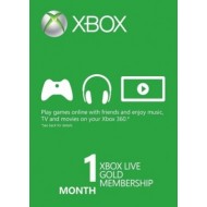Xbox Live 1 Month Gold Membership(Xbox One/360)
