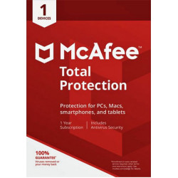 McAfee Total Protection - 1 Device - 1 Year